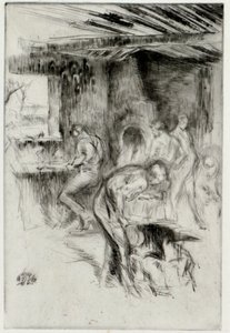 Malá kovárna od James Abbott McNeill Whistler