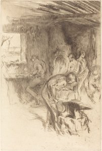 Malá kovárna, 1875. od James Abbott McNeill Whistler