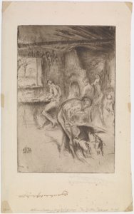 The Little Forge, Liverpool, 1875. od James Abbott McNeill Whistler