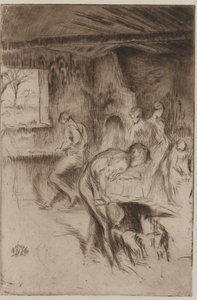 The Little Forge, Liverpool, 1875. od James Abbott McNeill Whistler