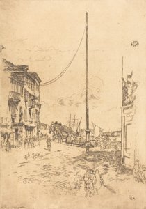 Malý stožár, 1880. od James Abbott McNeill Whistler