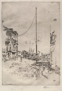 Malý stožár, 1880. od James Abbott McNeill Whistler