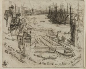 Malý bazén, 1861. od James Abbott McNeill Whistler