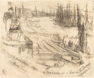 Malý bazén, 1861. od James Abbott McNeill Whistler