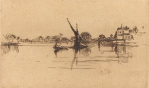 Malý Putney, č.II, 1879. od James Abbott McNeill Whistler