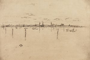 Malé Benátky, 1879-1880. od James Abbott McNeill Whistler
