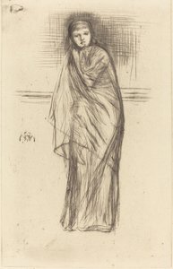 Odpočinek modelu, 1870. od James Abbott McNeill Whistler