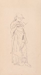 Román - Dívčí čtení, 1890. od James Abbott McNeill Whistler
