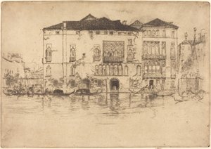 Paláce, 1880. od James Abbott McNeill Whistler