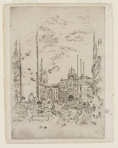 Piazzetta od James Abbott McNeill Whistler