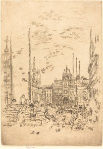 Piazzetta, 1880. od James Abbott McNeill Whistler