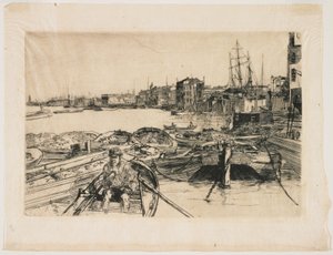 Jezírko od James Abbott McNeill Whistler