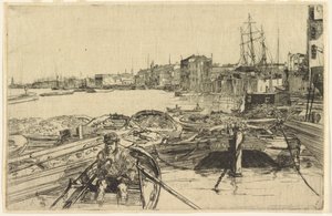 Bazén, 1859. od James Abbott McNeill Whistler