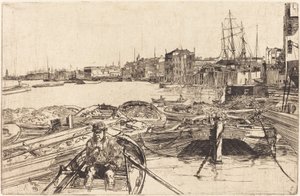 Bazén, 1859. od James Abbott McNeill Whistler