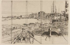 Bazén, 1859. od James Abbott McNeill Whistler