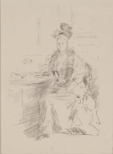 The Pretty New Yorker od James Abbott McNeill Whistler