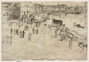 Riva, č. 1, 1880. od James Abbott McNeill Whistler