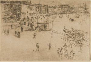 Riva, č. 2, 1879-1880. od James Abbott McNeill Whistler