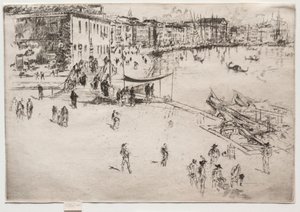 The Riva, č. 2, 1886. od James Abbott McNeill Whistler