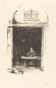 Smith, Passage du Dragon, 1894. od James Abbott McNeill Whistler