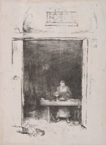 The Smith: Passage du Dragon, 1894. od James Abbott McNeill Whistler