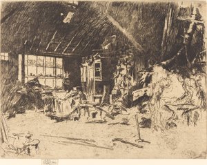 Kovárna, c. 1880. od James Abbott McNeill Whistler