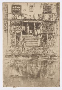 The Steps, Amsterdam od James Abbott McNeill Whistler