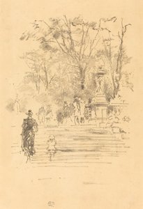 The Steps, Lucembursko, 1893. od James Abbott McNeill Whistler