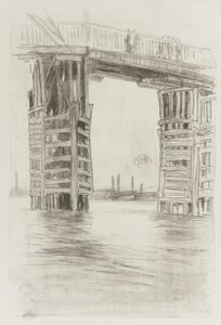Vysoký most, 1878 (litotinta na papíře) od James Abbott McNeill Whistler