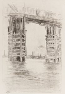 Vysoký most, 1878. od James Abbott McNeill Whistler