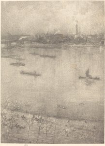 Temže, 1896. od James Abbott McNeill Whistler