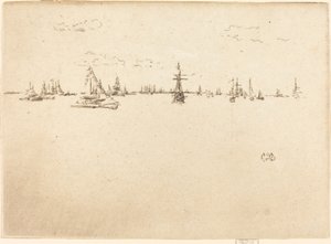 Věžová loď, 1887. od James Abbott McNeill Whistler