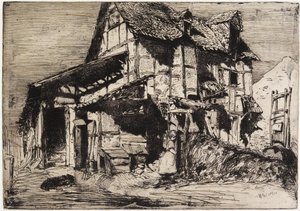 Nebezpečný byt z "Dvanáct leptů z přírody" od James Abbott McNeill Whistler