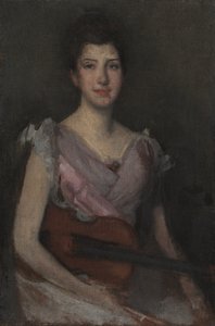 The Violin Player, c.1894 (olej na plátně) od James Abbott McNeill Whistler
