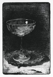 Sklenice na víno od James Abbott McNeill Whistler