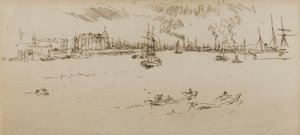 Tilbury, 1887. od James Abbott McNeill Whistler