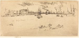 Tilbury, 1887. od James Abbott McNeill Whistler