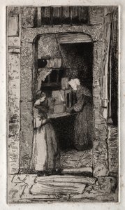 Dvanáct leptů z přírody: La Marchande de Moutarde, 1858. od James Abbott McNeill Whistler