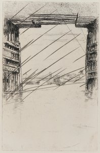 Pod starým mostem Battersea, 1879. od James Abbott McNeill Whistler