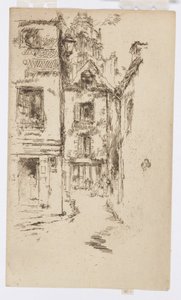 Pod katedrálou, Blois od James Abbott McNeill Whistler