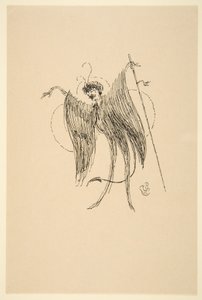Whistler jako motýl, 19.-20. století. od James Abbott McNeill Whistler