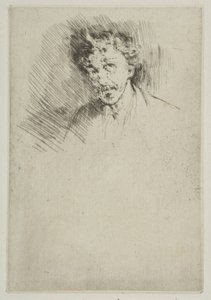 Whistler with the White Lock, 1879. od James Abbott McNeill Whistler