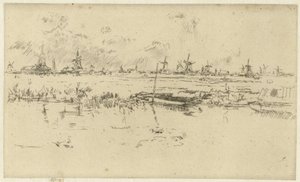 Zaandam od James Abbott McNeill Whistler