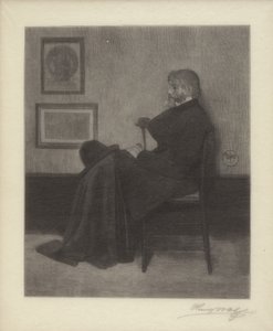 Thomas Carlyle von James Abbott McNeill & Wolf Henry (1852-1916) Whistler