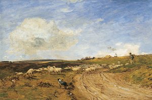 Breezy Day (olej na plátně)