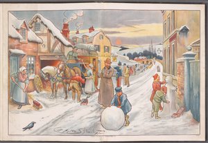 Zima [Obrázky lekce Dentových objektů.] od James Ayton Symington