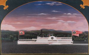 Pádlový parník Metamora, 1859