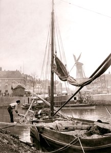 Kanál, Rotterdam, 1898. od James Batkin