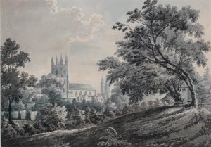 Croydon Church z Duppas Hill Terrace, 1925
