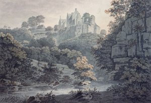 Hrad Hawthornden nedaleko Edinburghu